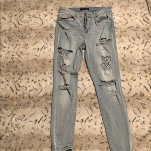 Distressed Aeropostale Jeans